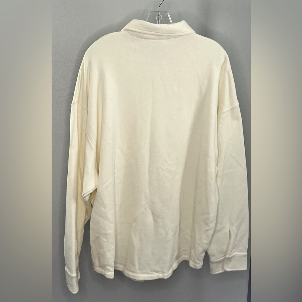 Cream Colored Button Down From Victorias Secret P… - image 4